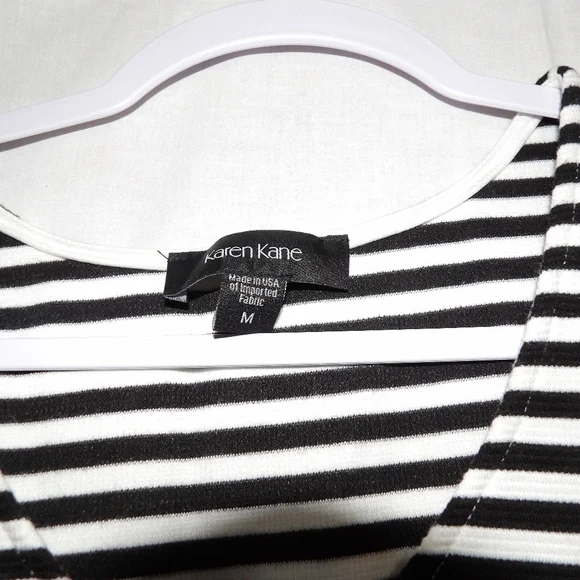 Karen kane striped medium long sleeve top - Picture 11 of 12